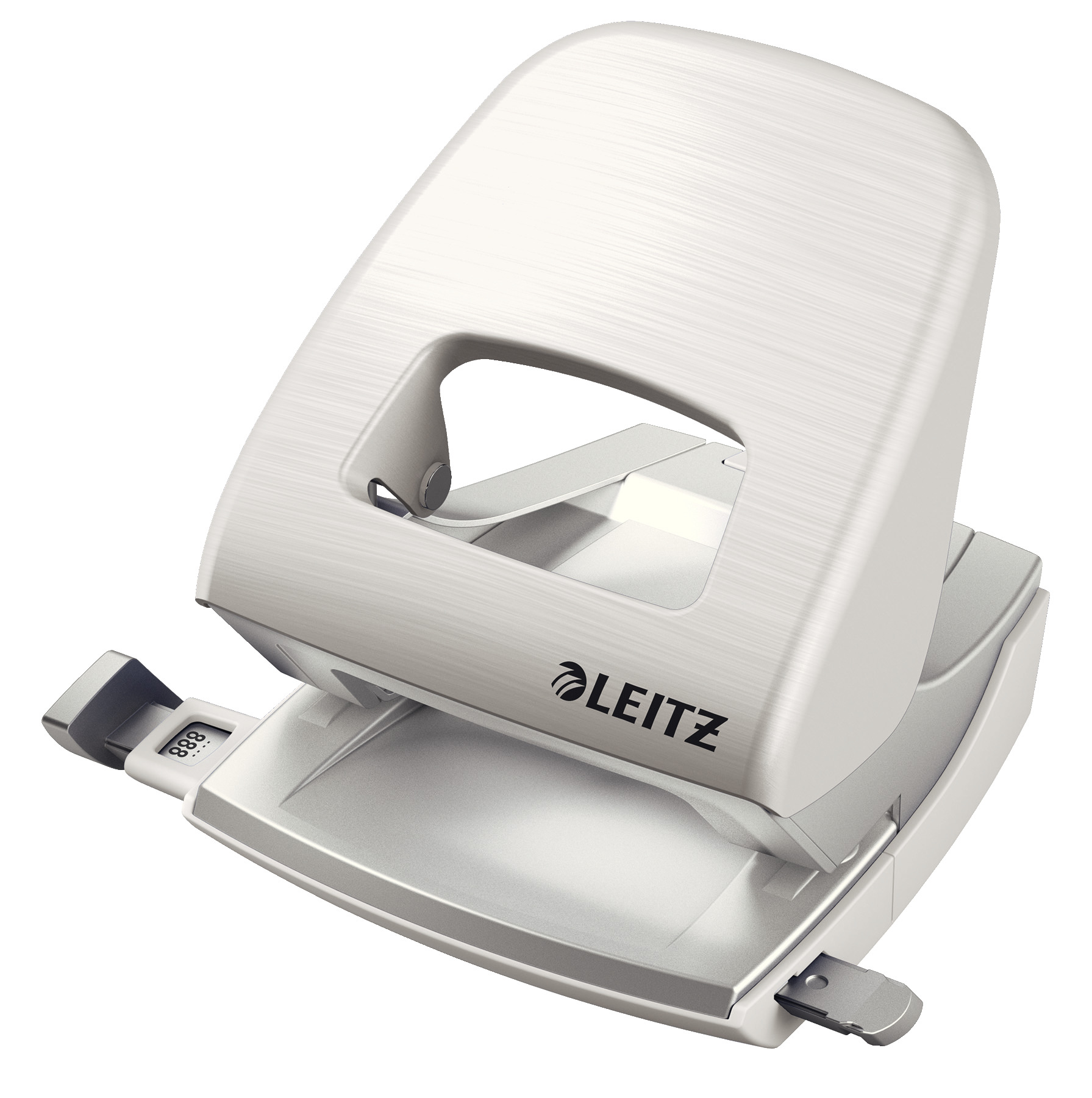 Dziurkacz Leitz New NeXXt Style 5006 metalowy biały (30k.)