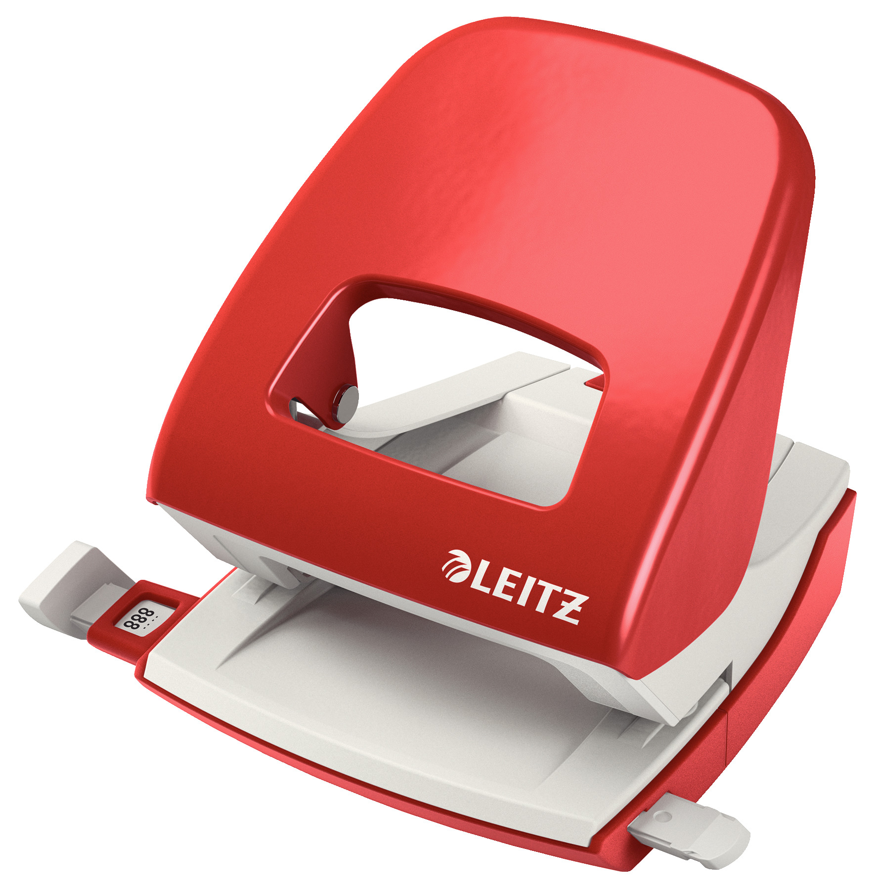 Dziurkacz Leitz New NeXXt 5008 czerwony (30k.)