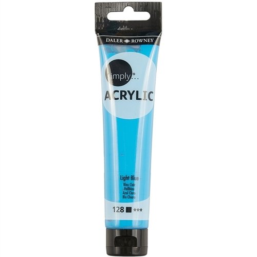 Farba akryl. Simply Acrylic 75ml j.niebieska (light blue) 126975128 FILA