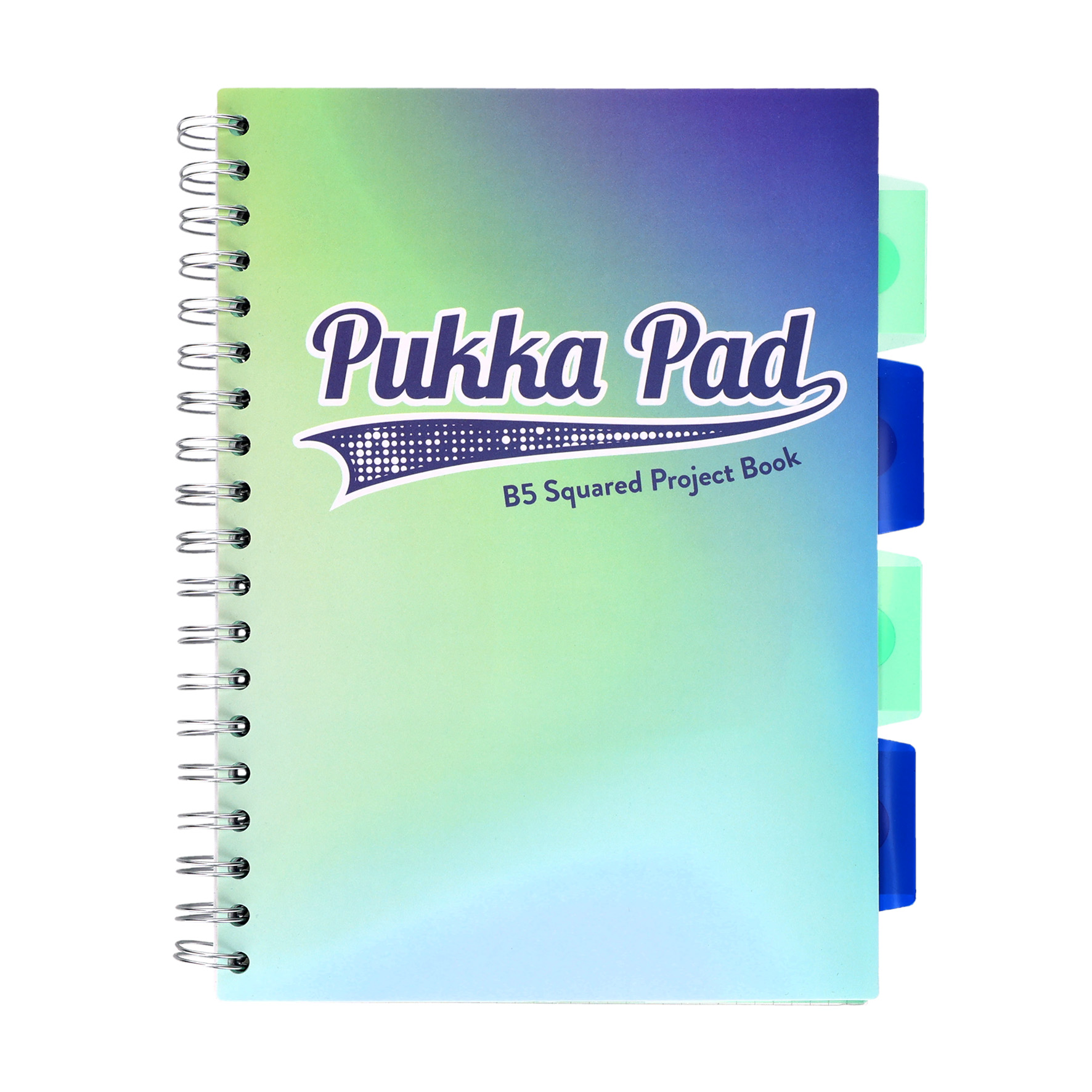 Kołozeszyt B5/100k. kr Project Book Seafoam morski Pukka Pad