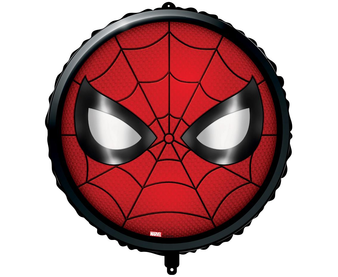 Balon foliowy Square Spiderman Face Marvell 46cm 1szt 94995 GoDan