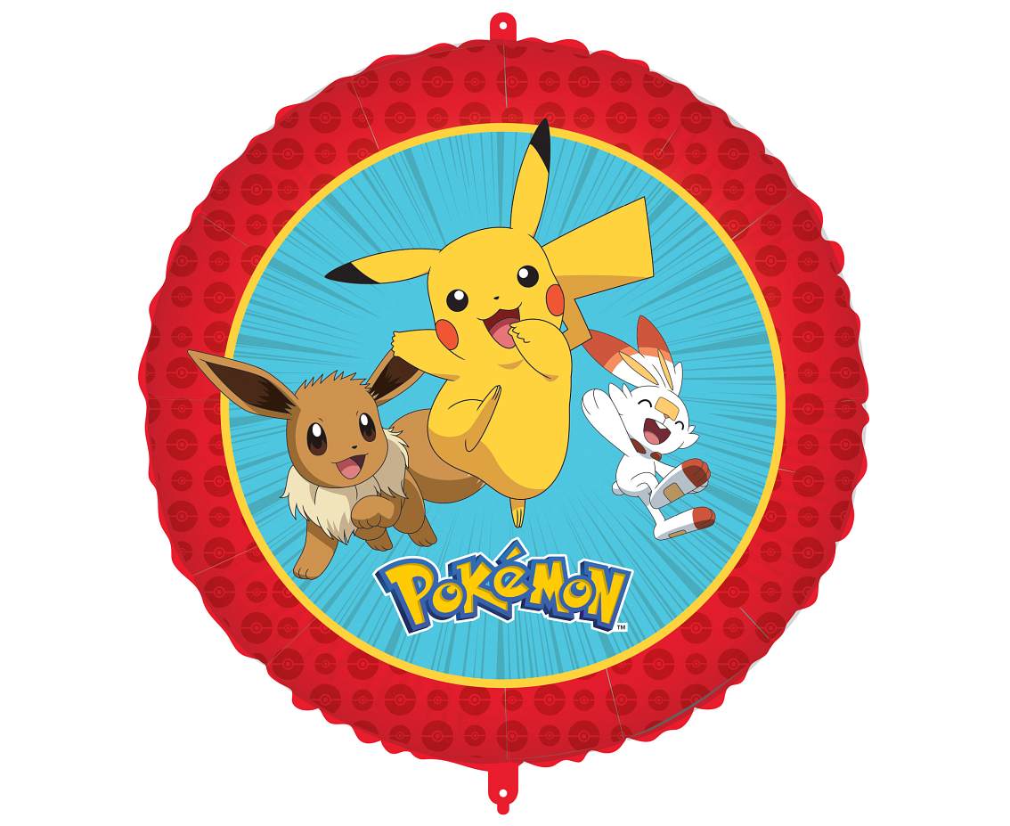 Balon foliowy Pokemon 46cm 1szt  98398 GoDan