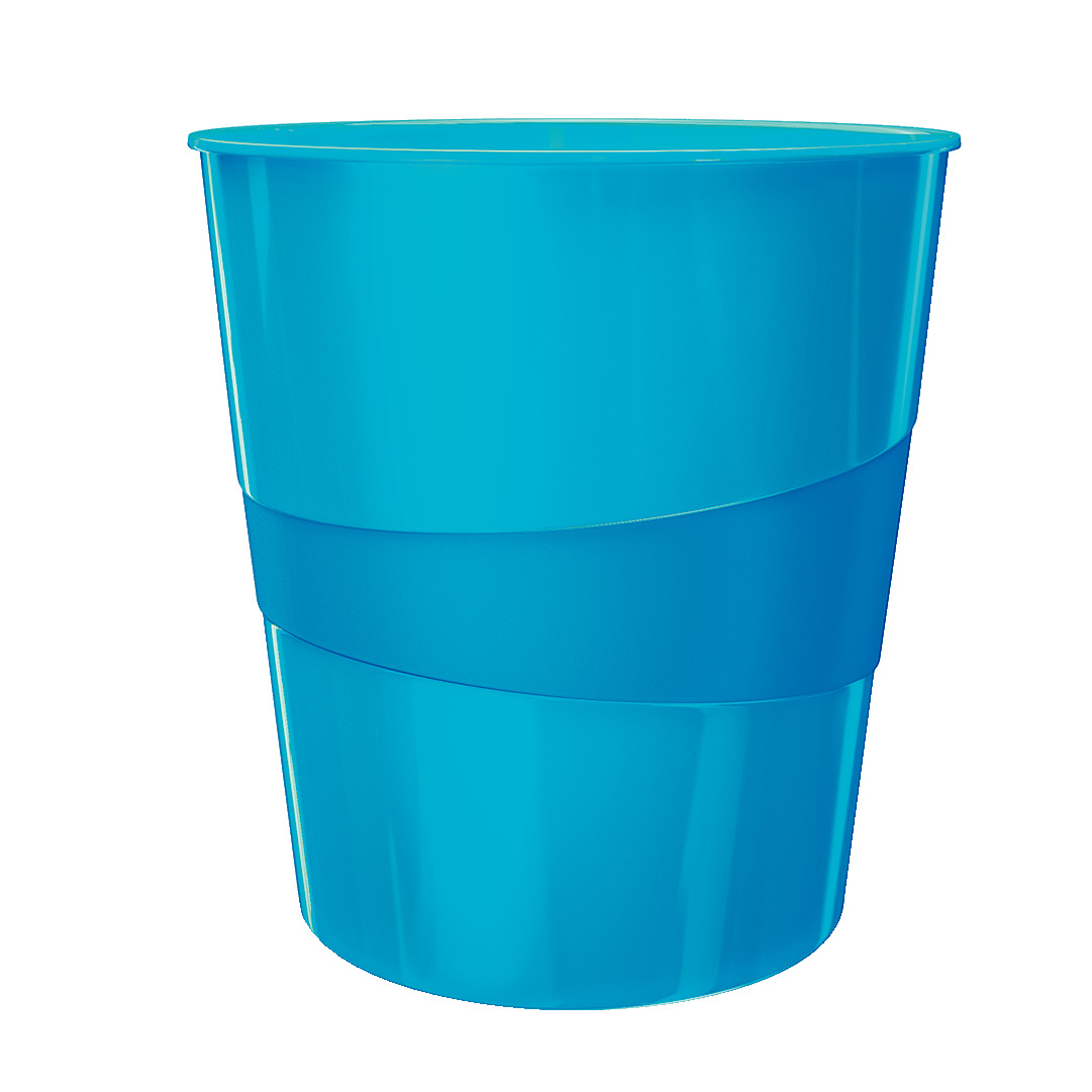 Kosz na śmieci Leitz WOW 15L niebieski