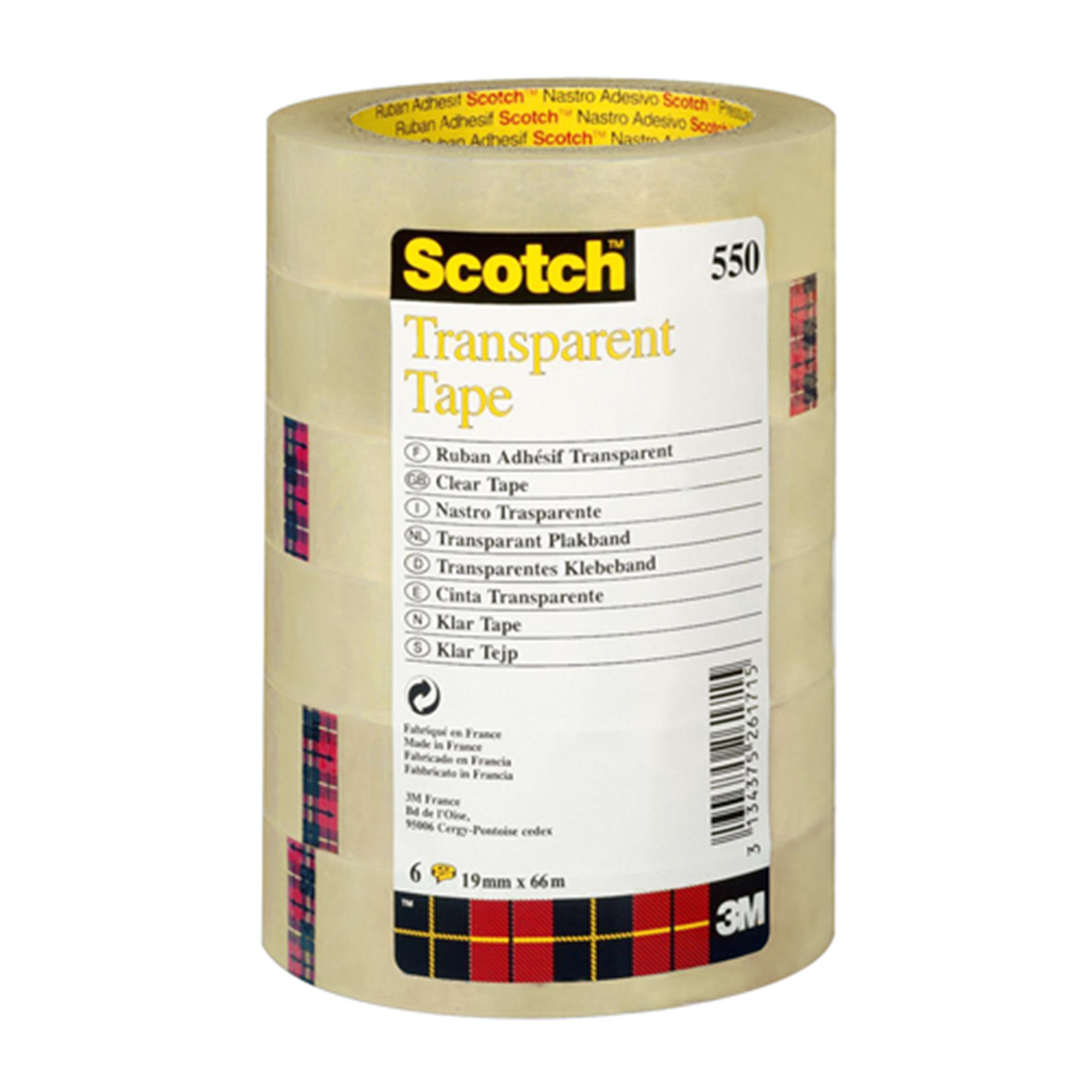 Taśma klejąca 19mmx66mb 3M 1szt. Scotch