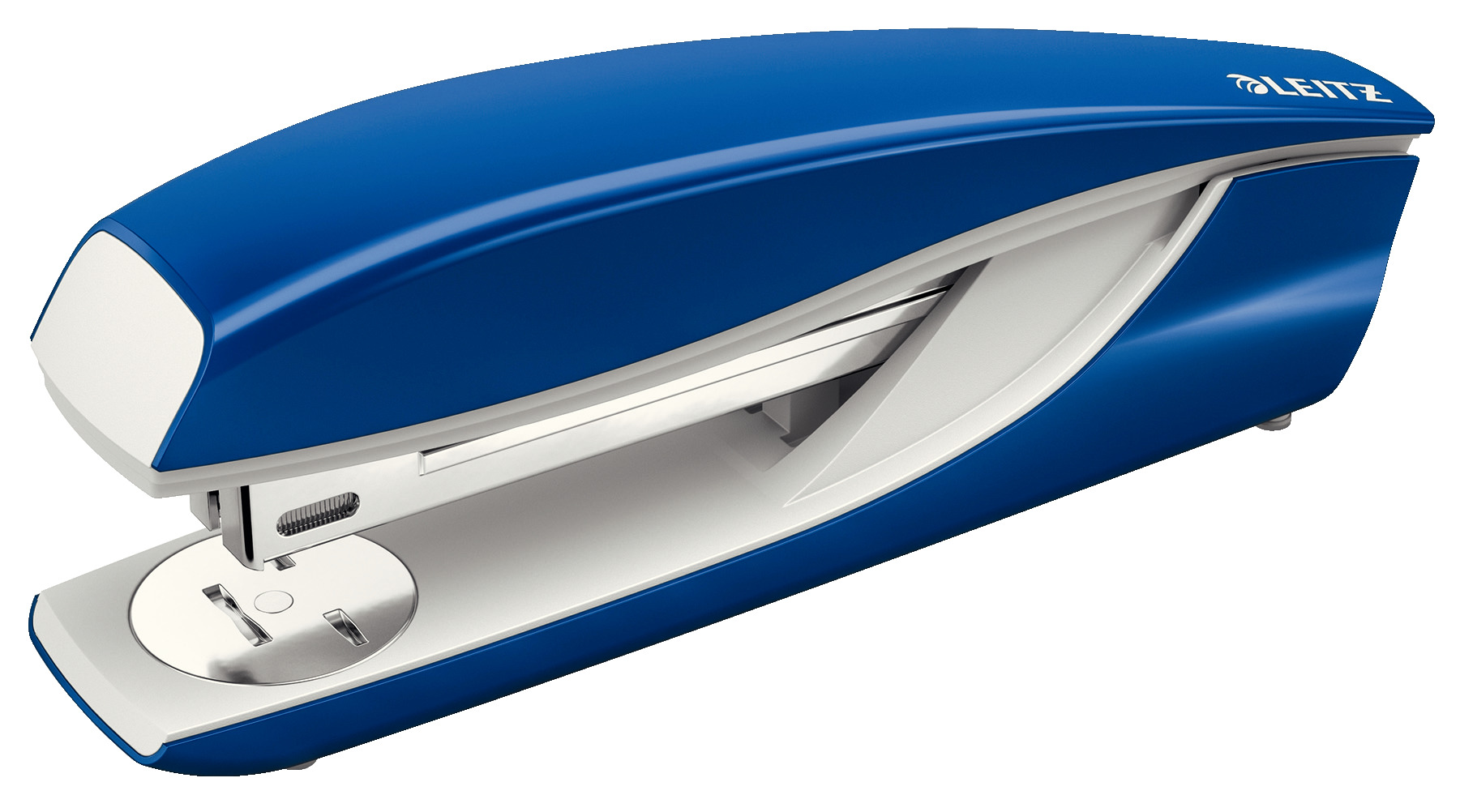 Zszywacz duży metalowy Leitz Nexxt Series niebieski
