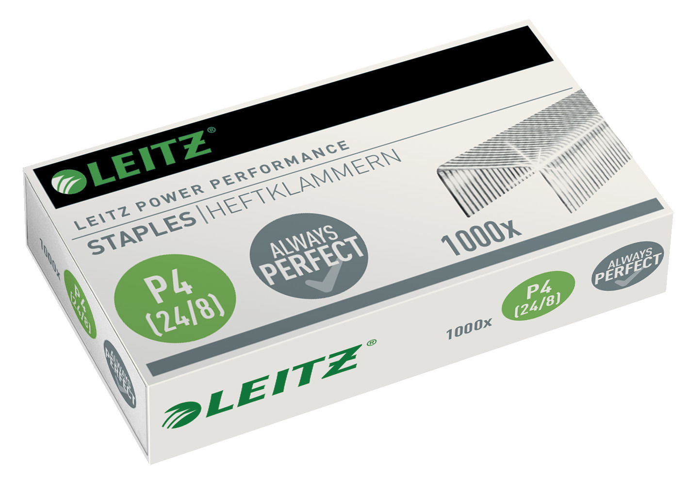 Zszywki 24/8 Leitz Power Performance P4 (1000 szt.)