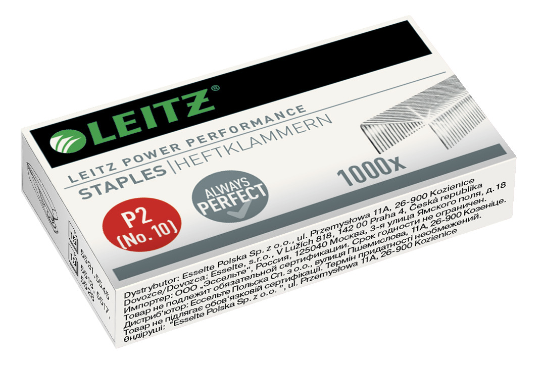 Zszywki 10 Leitz Power Performance P2 (1000 szt.)