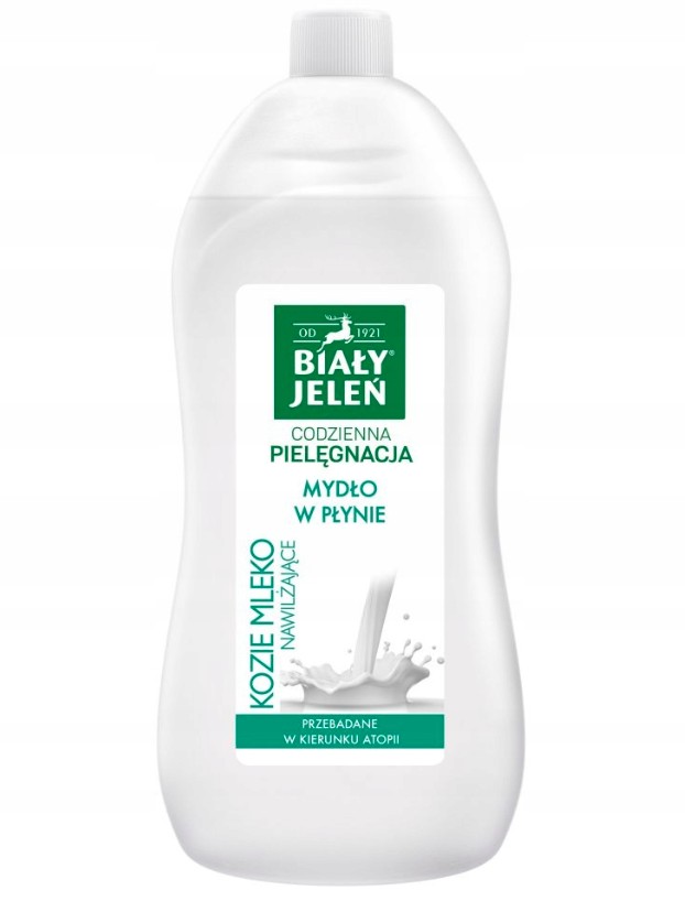 Mydło w płynie 1L  BIAŁY JELEŃ