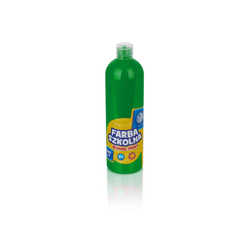 Farba szkolna Astra 500 ml zielona jasna