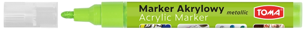 Marker akrylowy TO-402 Toma jasnozielony