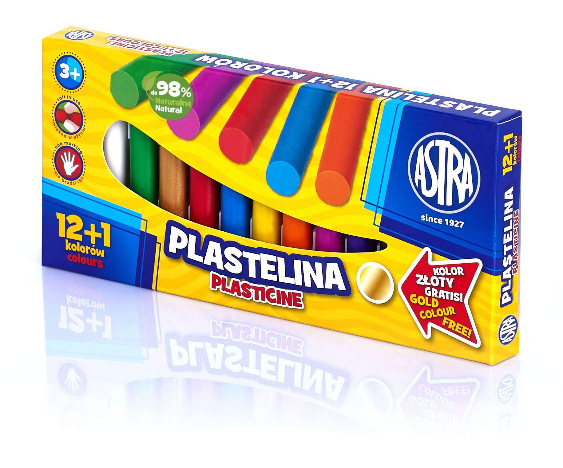 Plastelina Astra 13 kolorów
