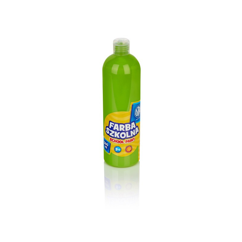 Farba szkolna Astra 500 ml limonkowa