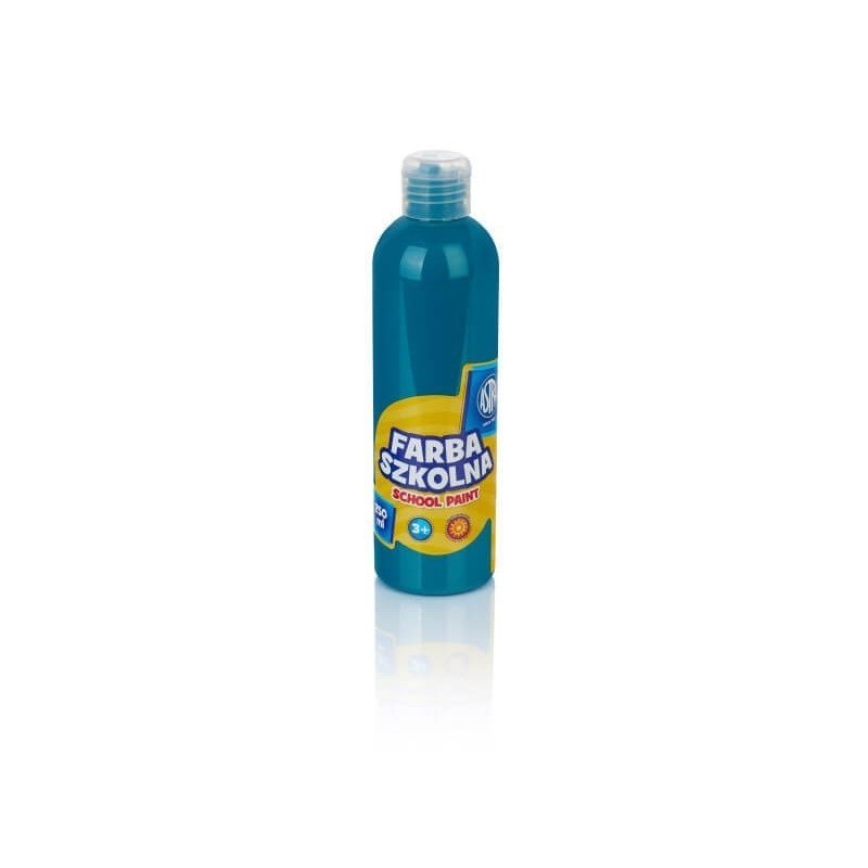Farba szkolna Astra 250 ml turkusowa 301217027