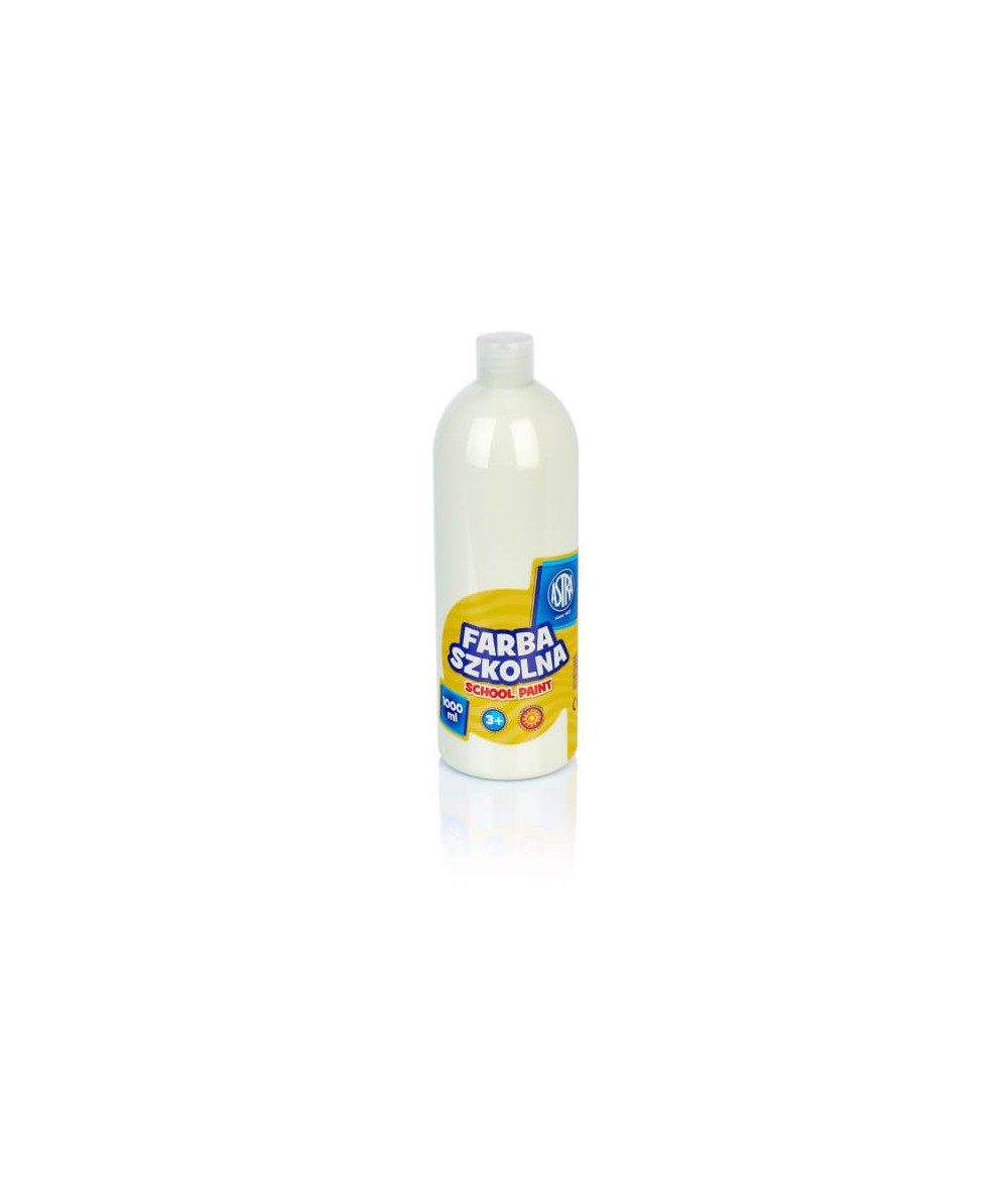 Farba szkolna Astra 1000 ml biała