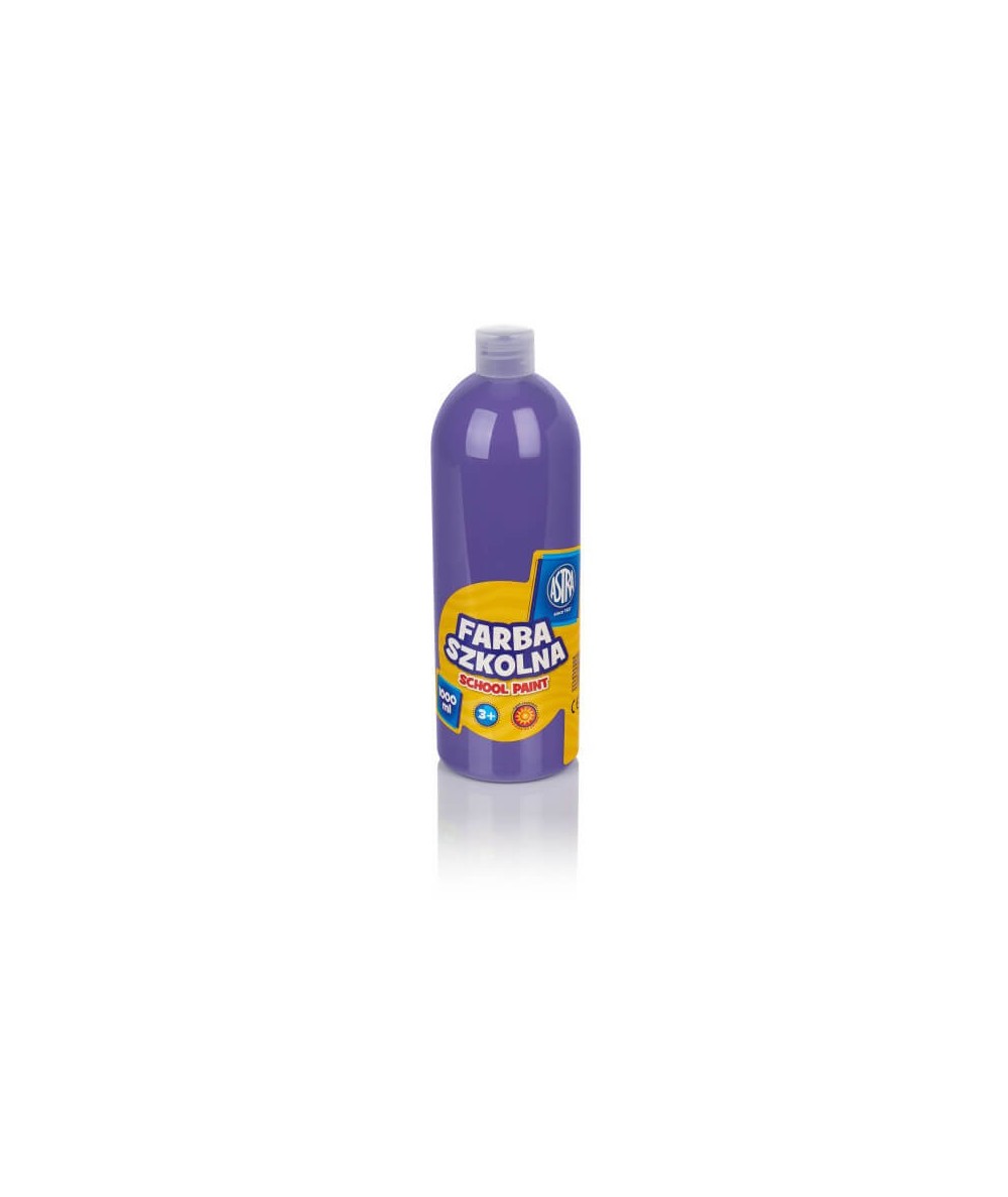 Farba szkolna Astra 1000 ml fioletowa