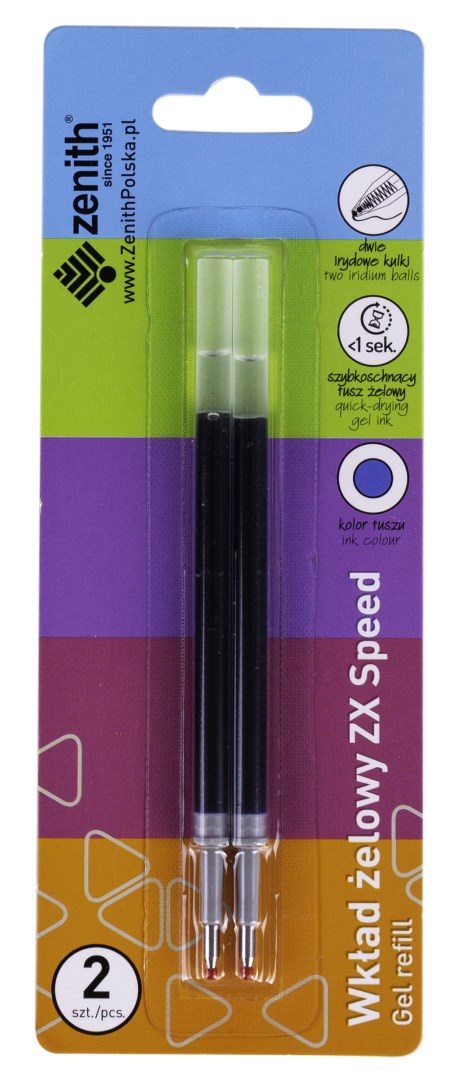 Wkład do długopisu ZX Speed - blister (2) ASTRA 209320001
