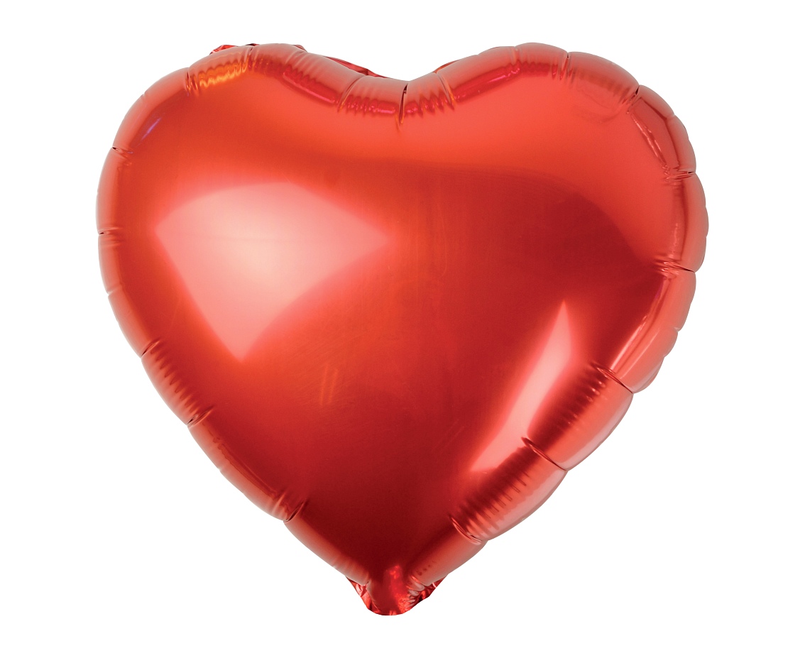 Balon foliowy Serce czerwone 18" GoDan