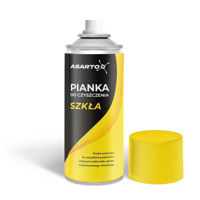 Pianka do czyszczenia ekranów szklanych 400ml Asarto AS-AC100