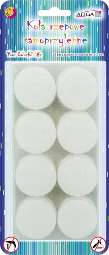 Koła rzepowe sp. 2 cm PSD-1444 (24 pary)  Aliga