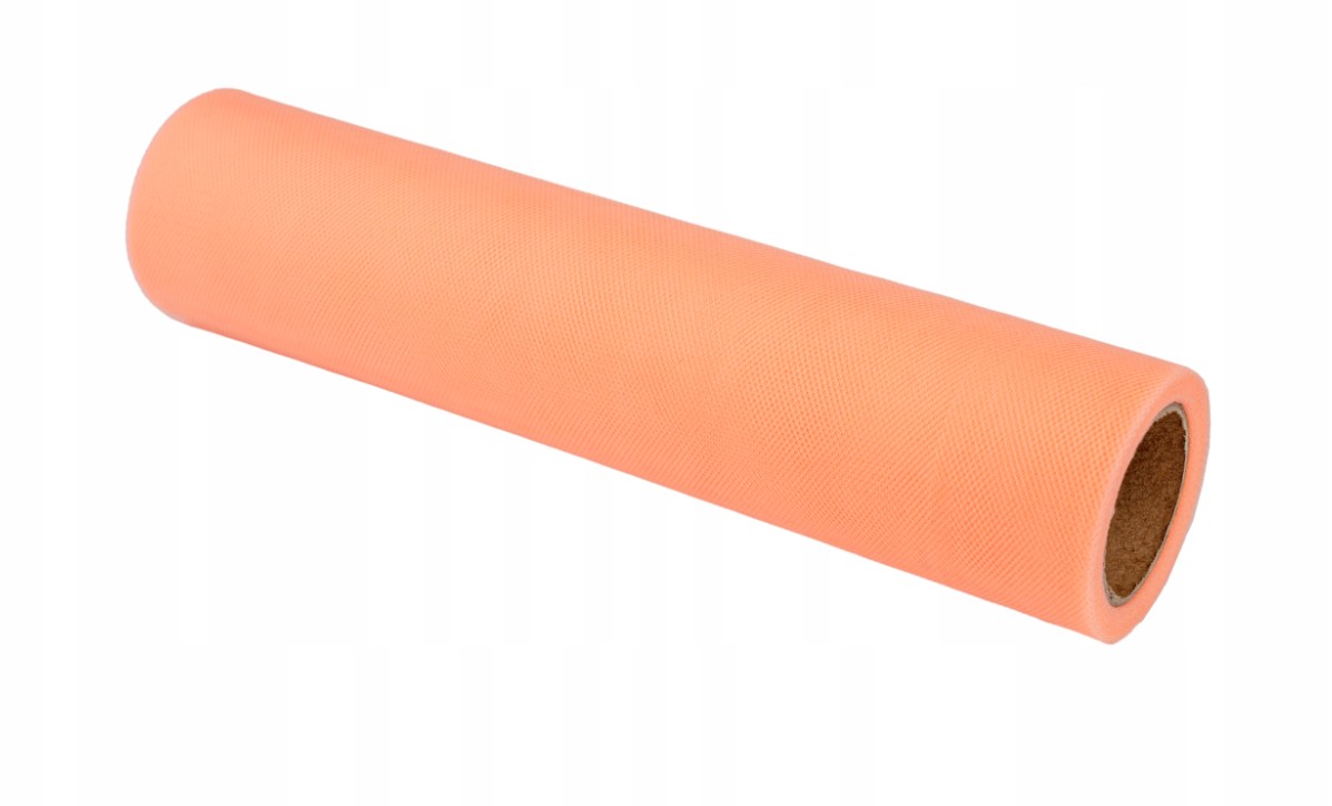 Tiul w rolce 24cmx10m TIUL-108 łososiowy Aliga
