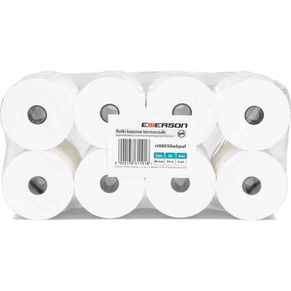 Rolka termiczna 80mmx50m Emerson BPA free