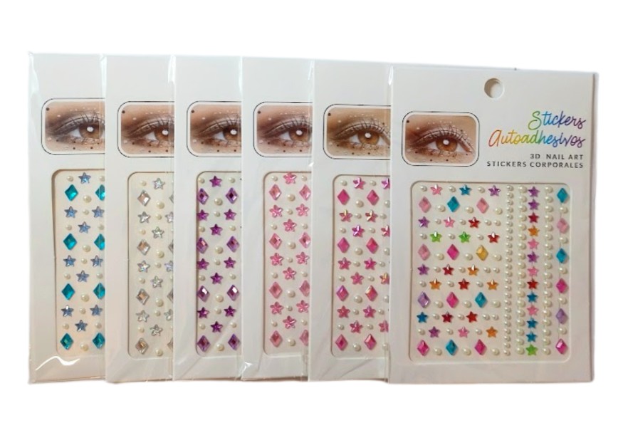 Ozdoba samoprzylepna 16x10,5 A Gwiazdki 903119 KTW