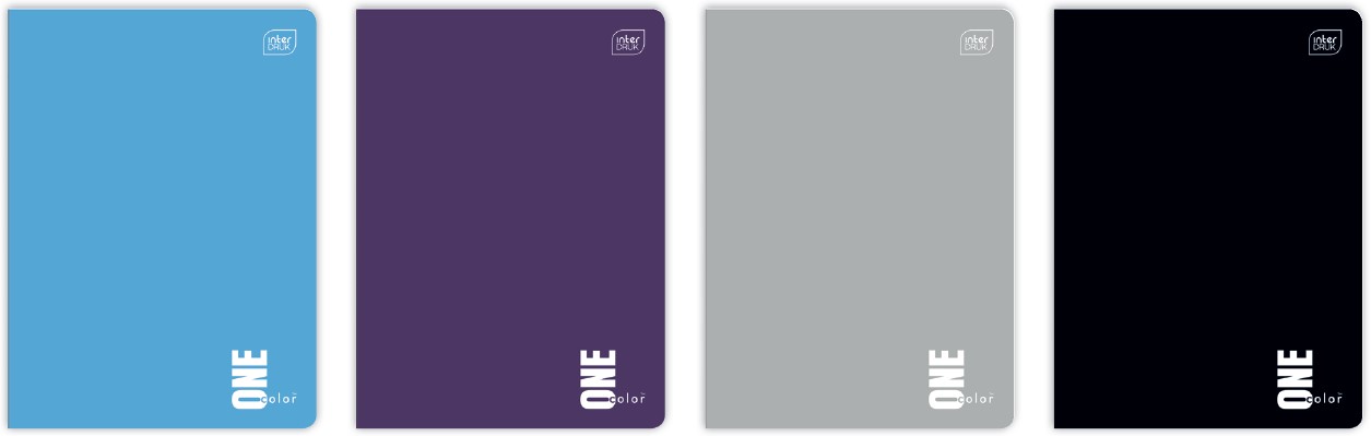 Zeszyt w kratkę  A5/32 One Color UV 70g Interdruk