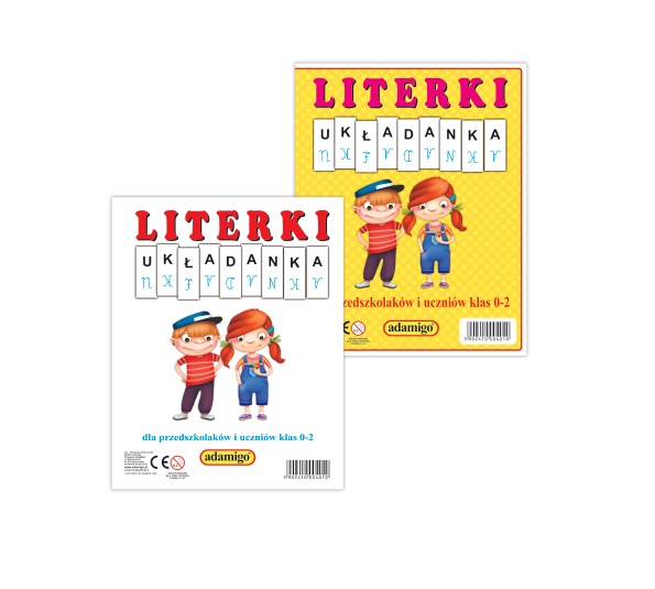 Alfabet ruchomy układanka literowa B5 4010 Adamigo