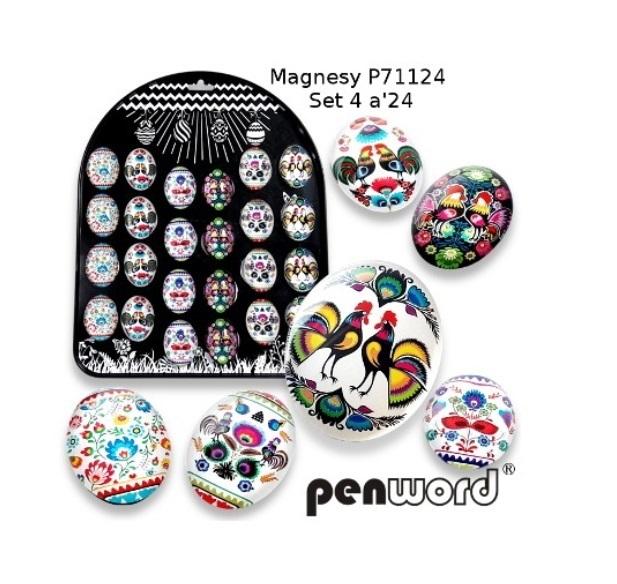 Magnesy P71124 (1szt) małe jajka Polsirhurt