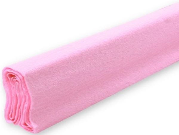 Bibuła marszczona 50x200cm (10) pastelowy róż AC-10 Polsirhurt