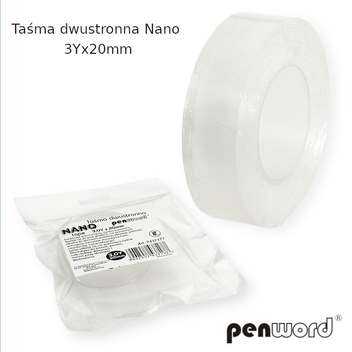 Taśma nano 3yx20mm k288 Polsirhurt