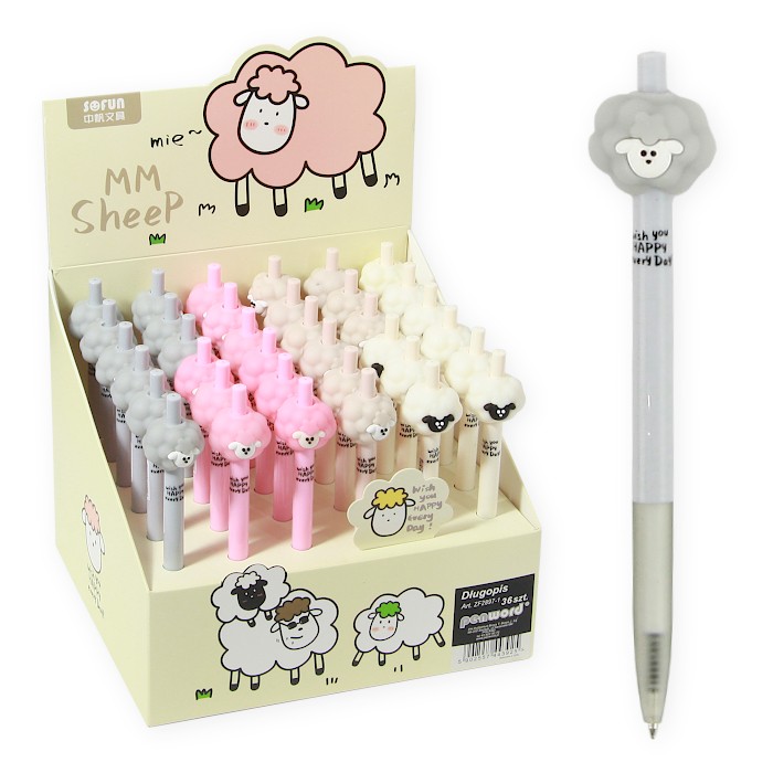 Długopis ZF2897-1 MM Sheep niebieski Polsirhurt