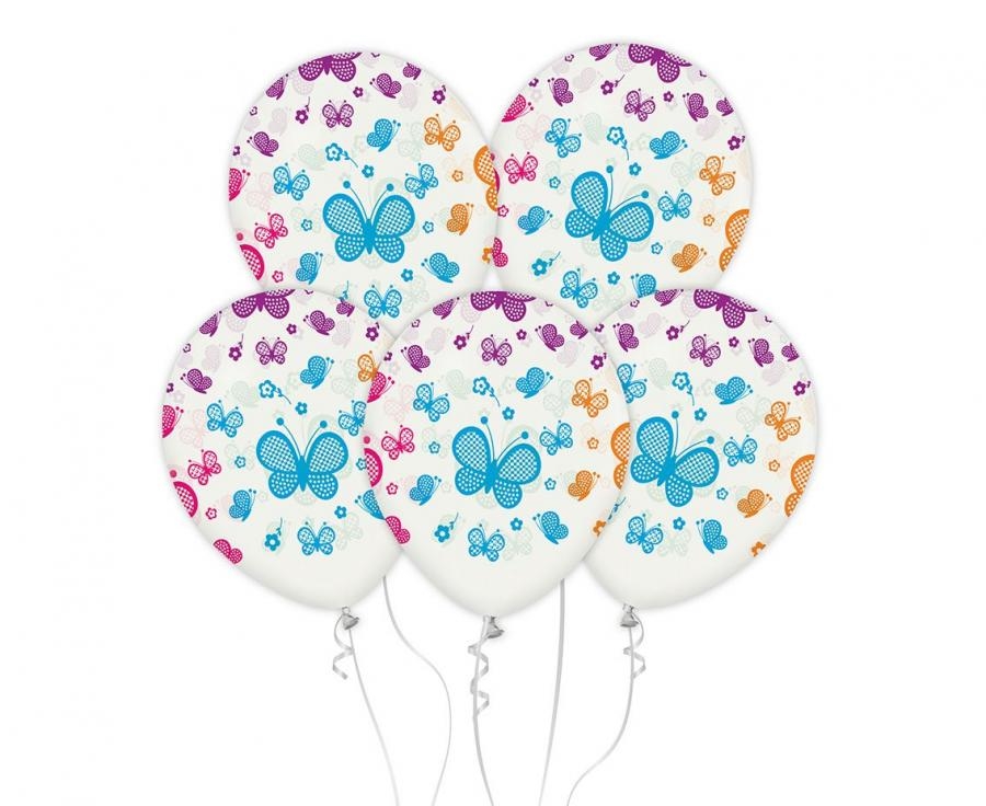 Balony motylki (5szt) GoDan