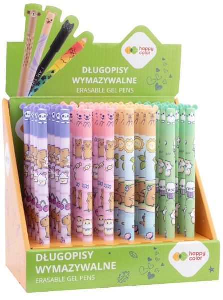 Długopis wymazywalny Kapibara Kapi Fun 0,5mm niebieski HA 4120 01KF Happy Color GDD