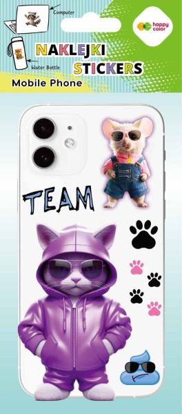 Naklejki na telefon - Cool Team 90x205mm Happy Color HA 4212 9020-KA05 GDD