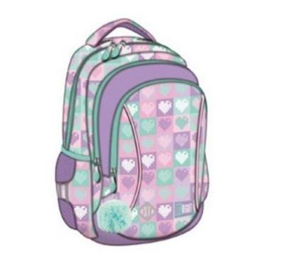 Plecak 3-komorowy Stright BP-26 Candy Hearts 696947 Majewski