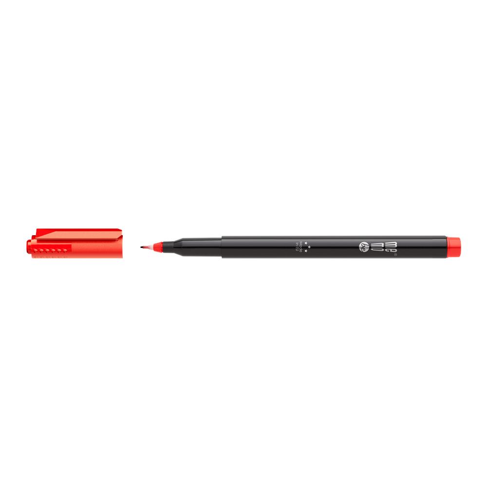 Marker permanentny CD/DVD MEMOBE 0,5mm okr. MM251-05 czerwony
