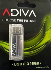 Pamięć USB 2.0 16GB Adiva
