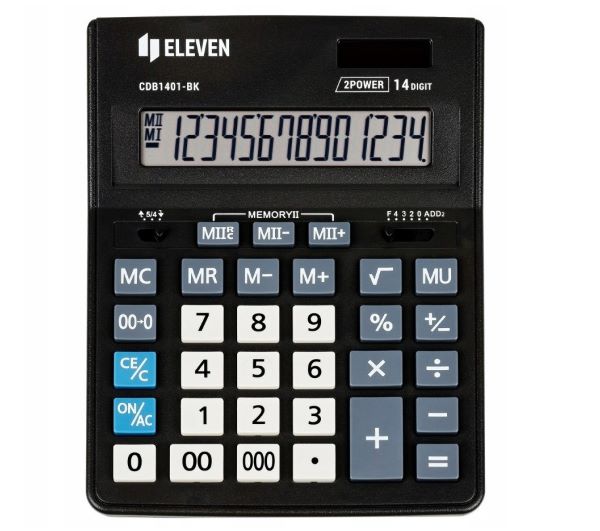 Kalkulator Elevem biurowy  CDB1401BK