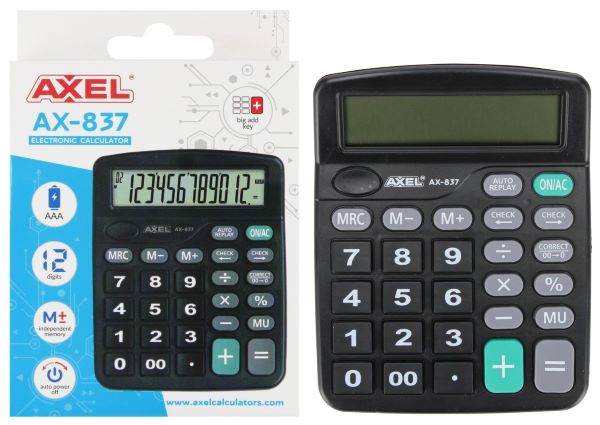 Kalkulator Axel AX-837 558985 Euro Trade