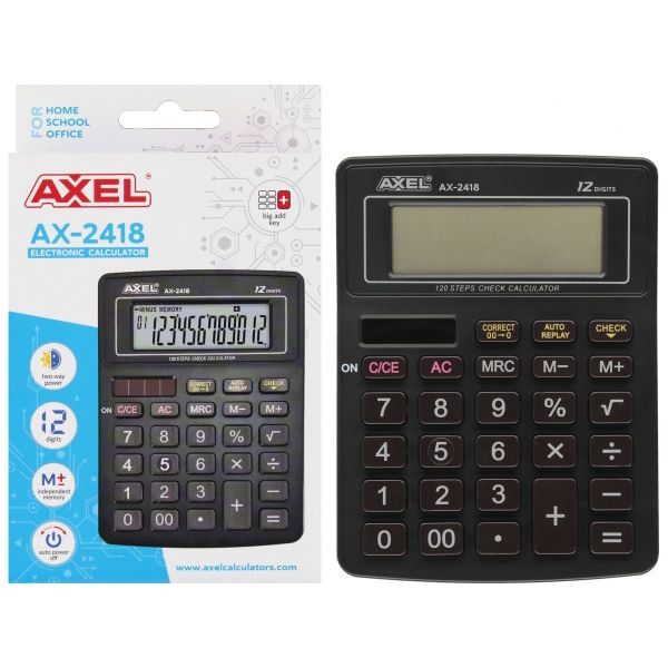 Kalkulator Axel AX-2418 558986 Euro Trade