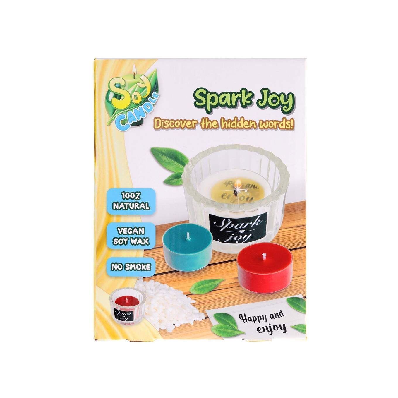 Zestaw kreatywny Stwórz swoją świece Spark Joy 241506 Strigo