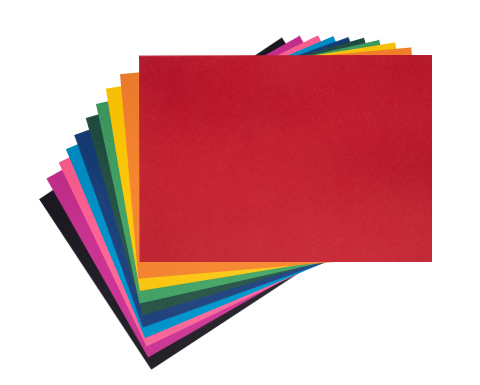 Karton A4 (20) mix kolor Kreska 00868