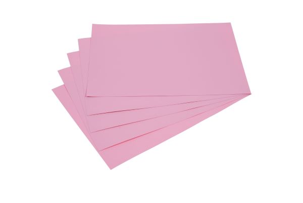 Karton A4 (20) różowy 170g  Kreska