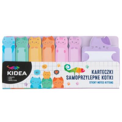 Karteczki samoprzylepne Kotki A Kidea KASKAKA Derform