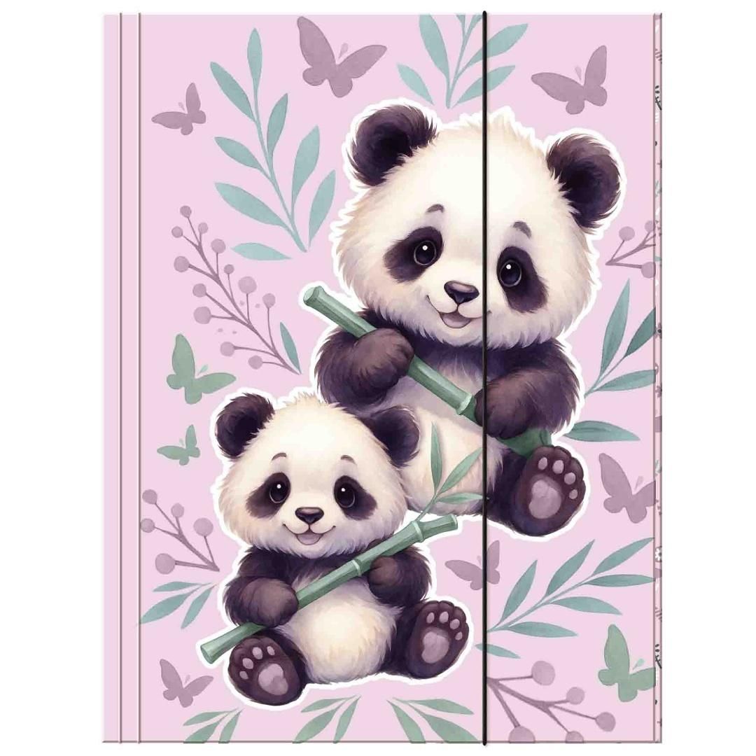 Teczka z gumką A4 PANDA 11 TGA4PA11 Derform