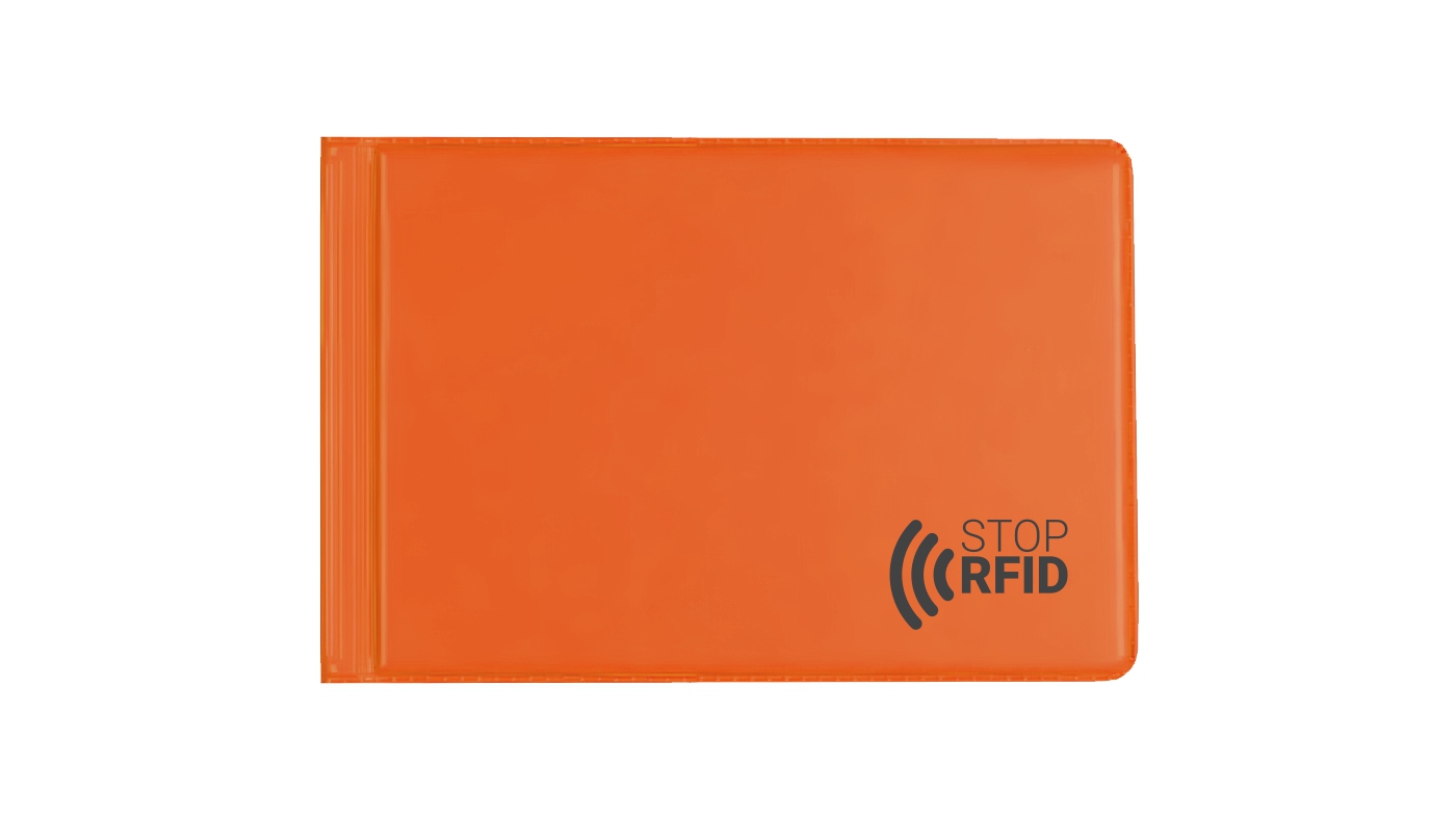 Etui na dokumenty z zabezpieczeniem RFID New Colours Orange ET-20-04 Biurfol
