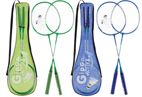 Badminton metalowy z akcesoriami mix MEGA CREATIVE 576837 Euro-Trade