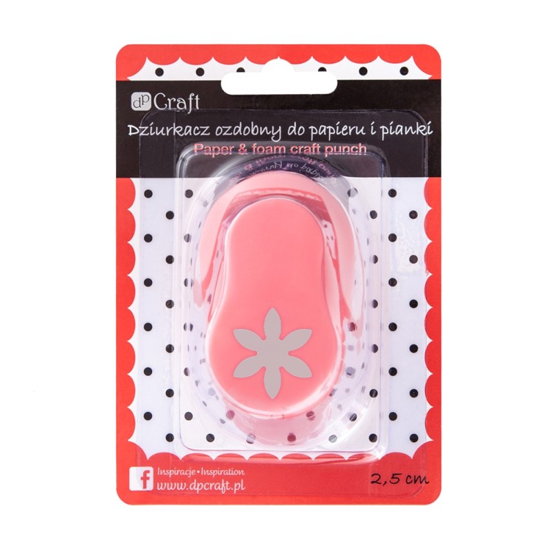 Dziurkacz ozdobny do papieru i pianki 2,5 cm STOKROTKA  JCDP-110-010 Dalprint