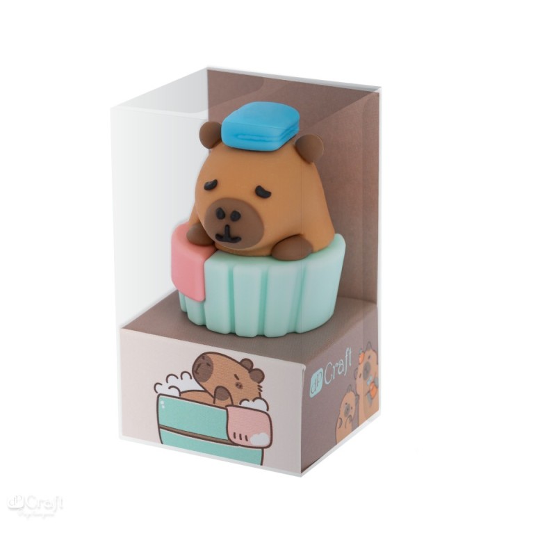 Gumka do mazania 3D - Kapibara - Kąpiel DPCA-010 Dalprint